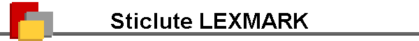 Sticlute LEXMARK